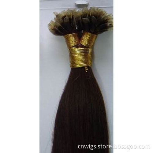 Italian Keratin Prebonded Remy U-tip Human Hair Extension, Various Colors/Waves are Available